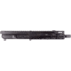FM Products Mike-15 .223 Wylde Gen 2 Complete Upper Receiver, 17.75 inch, 9 inch Barrel, Pistol Length, 1-8 Twist, 1/2x28 Thread, Free-Float, Nitride, Black, MIKE15U-223-G2-9P-D