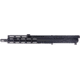 FM Products Mike-15 .223 Wylde Gen 2 Complete Upper Receiver, 22.25 inch, 12.5 inch Barrel, Mid Length, 1-8 Twist, 1/2x28 Thread, Free-Float, Nitride, Black, MIKE15U-223-G2-12.5M-2