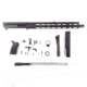 FM Products MIKE-45 .45 ACP Build Kit, 16 inch, Front Charge, 4-Port Micro Brake, Black, MIKE45K-F1615-4T-MMKIT