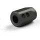 FM Products PCC 4 Port Muzzle Brake, 9mm, 1/2-36 Thread, Black, FM9-MMB