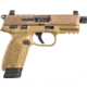 FN America 502 Tactical Semi Auto Pistol, 22 Long Rifle, 4.6 in Barrel