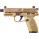 FN America 502 Tactical Semi Auto Pistol, 22 Long Rifle, 4.6 in Barrel