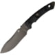 Fobos Knives Tier1-BC Fixed Blade Knife, 11.25in Overall, 6in Gray PVD Coated CPM Magnacut Stainless Steel Blade, Black G10 Handle, Black Kydex Belt Sheath, FOB073 T1-BC-3V-GBLKRED-PVD