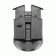 Fobus 9mm and 45 Double Stack Magazine Roto Paddle Pouch, Black 4500NDRP, EDEMO1