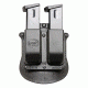 USED Fobus Evo Double Magazine Belt Pouch, 9mm 357 and 40 Cal, Black, 6909NDBH, EDEMO1, Used, Condition Fair, Scratches