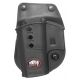 Fobus Evolution Ankle Holster, Glock 42, Left, Black, GL42NDALH