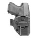 Fobus Appendix Holster, Adjustable Belt Clip, Ambidextrous, Glock 26/27, Black, APN26