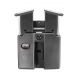 Fobus Belt Holster Double Mag Pouch 9mm Single Stack with Tension Adj. Screws