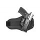 Fobus Evolution Ankle Holster, Ruger SR40/Ruger SR40c/Ruger SR9/SR9C, Right, Black, RUNDA