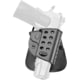 Fobus Injection Molded Polymer OWB Paddle Holster, Colt 1911, Kimber 1911, Remington 1911 R1, Belt Holder, Black, KMSPBHND