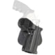 Fobus Injection Molded Polymer OWB Paddle Holster, S&amp;W Frame 4, Taurus Model 65, Belt Holder, Black, LK-4BHND