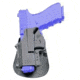 Fobus Roto Paddle Holster, Black, Left Hand - Fits Glock 17/19/22/23/31/32/34/35 GL2RPL
