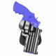 EDEMO Fobus Standard Paddle Holster, Smith &amp; Wesson Model 65 K-Frame Revolver/Taurus Model 66/Taurus Model 431/Taurus Model 65/Smith &amp; Wesson Model 686 L-Frame Revolver, Right Hand, Plain, Black, SW4, EDEMO1