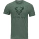 Forloh Logo Unisex Tee, Heather Forest, L, 10730V2-HF-L