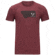 Forloh Montana Unisex Tees, Heather Cranberry, Small, 10733V2-HC-S