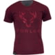 Forloh Youth Logo T-Shirts, Vino Red, M, 30730-VR-M
