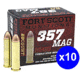 Fort Scott Munitions 357 MAGNUM 125 Grain Centerfire Pistol Ammo, 200 Rounds