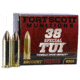 Fort Scott Munitions 38SPL080SCV Tumble Upon Impact TUI .38 Special 80 Gr Sol