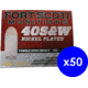 Fort Scott Munitions .40 S&amp;W 125 Grain Nickel Plated Brass Cased Centerfire Pistol Ammo, 1000 Rounds