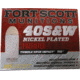 Fort Scott Munitions .40 S&amp;W 125 Grain Nickel Plated Brass Cased Centerfire Pistol Ammo, 20 Rounds, 400-125-SCV-NICKEL