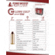 Fort Scott Munitions .45 Colt 225 Grain SCS Solid Copper Spun Brass Cased Rifle Ammo, 20 Rounds, 45LC-225-SCV