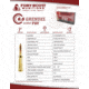 Fort Scott Munitions 6.5 Grendel 123 Grain Copper Solid Brass Cased Centerfire Rifle Ammo, 20 Rounds, 65GR-123-SCV2