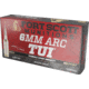 Fort Scott Munitions 6mm ARC 90 Grain Tumble Upon Impact Brass Rifle Ammunition, 20 Round, 6ARC-090-SCV2