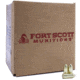 Fort Scott Munitions 9mm 115 Grain Full Metal Jacket Brass Pistol Ammunitiion, 500 Round, 9MM-115-FMJ