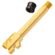 Fortis Manufacturing Glock Match Grade Barrel Threaded, 19 with Lone Rifling, Gold, FM-G19-TB-TiN