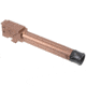 Fortis Manufacturing Glock Match Grade Barrel Threaded, Glock 19X with Lone Rifling, 9MM Luger, 1/2x28, 416R Stainless, Copper Tich, FM-G19-TB-CPPR