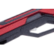 Fortis Manufacturing LA Stock Bundle Pack, Cerakoted buffer tube and Standard QD End Plate, Red, LAS-BNDL-15-RED