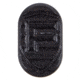 Fortis Manufacturing Magazine Release Button Only, Black, Small, AR15-MB-6061-BLK