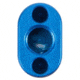 Fortis Manufacturing Magazine Release Button Only, Blue, Small, AR15-MB-6061-BLU