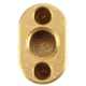 Fortis Manufacturing Magazine Release Button Only, Gold, Small, AR15-MB-6061-GOLD