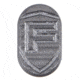 Fortis Manufacturing Magazine Release Button Only, Gray, Small, AR15-MB-6061-GREY