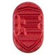 Fortis Manufacturing Magazine Release Button Only, Red, Small, AR15-MB-6061-RED