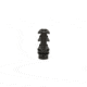 Fortis Manufacturing Muzzle Brake 9mm Nitride, 1.5 x 36 TPI, BLACK 9MM-MB-BLK-36