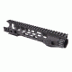 Fortis Manufacturing Night Rail Free Float Rail System, 10 in -MLOK, Black, Medium NTR-10-ML
