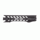 Fortis Manufacturing Night Rail Free Float Rail System, 10 in -MLOK, Black, Medium NTR-10-ML