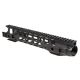 Fortis Manufacturing Night Rail Free Float Rail System, 12 in MLOK, Black, NTR-12-ML