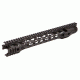 Fortis Manufacturing Night Rail Free Float Rail System, 14 in -Keymod, Black NTR-14-KM