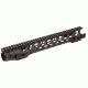 Fortis Manufacturing Night Rail Free Float Rail System, 14 in -Keymod, Black NTR-14-KM