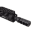 Fortis Manufacturing RED Rapid Engagement Device Muzzle Brake PCC MOD 2, 9mm, 1/2x36 TPI, 4140 Steel, Black 9mm-RED-M2-36