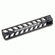 Fortis Manufacturing REV Free Float Rail System, 12 in, Black REV-12