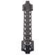 Fortis Manufacturing REV Free Float Rail System, 12 in, Black REV-12