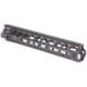 Fortis Manufacturing REV II Free Float Rail System, 12.4in MLOK, Black, REV-II-12-ML