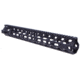 Fortis Manufacturing REV II Free Float Rail System, 15.3in MLOK, Black, REV-II-15-ML
