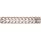 Fortis Manufacturing REV II Free Float Rail System, M-LOK, AR-15, 12.4in, Fde Anodize, REV-II-12-ML-FDE