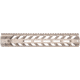 Fortis Manufacturing REV II Free Float Rail System, M-LOK, AR-15, 12.4in, Fde Anodize, REV-II-12-ML-FDE