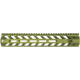 Fortis Manufacturing REV II Free Float Rail System, M-LOK, AR-15, 12.4in, Odg Anodize, REV-II-12-ML-ODG